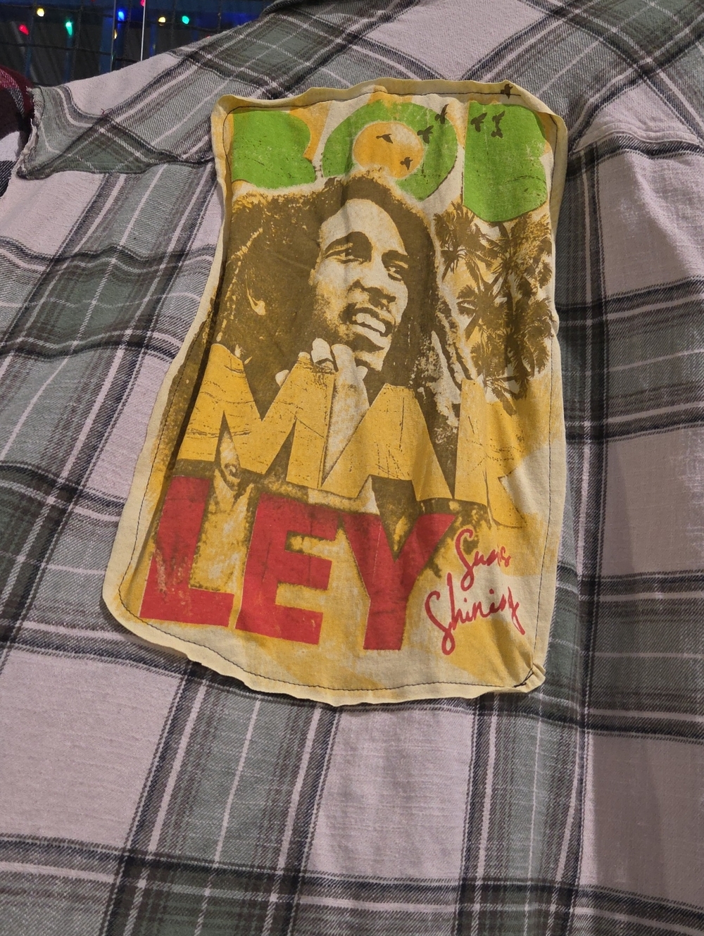 Bob marley flannel